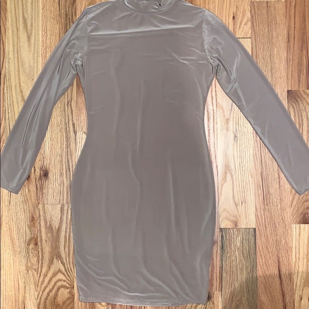 Nude Slinky Bodycon from PLT
